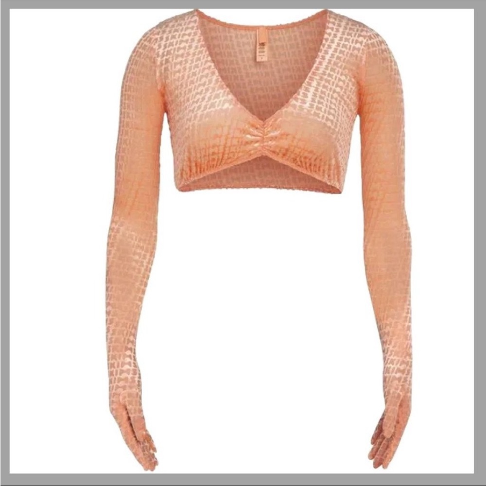 SKIMS SET velvet glove top & undies